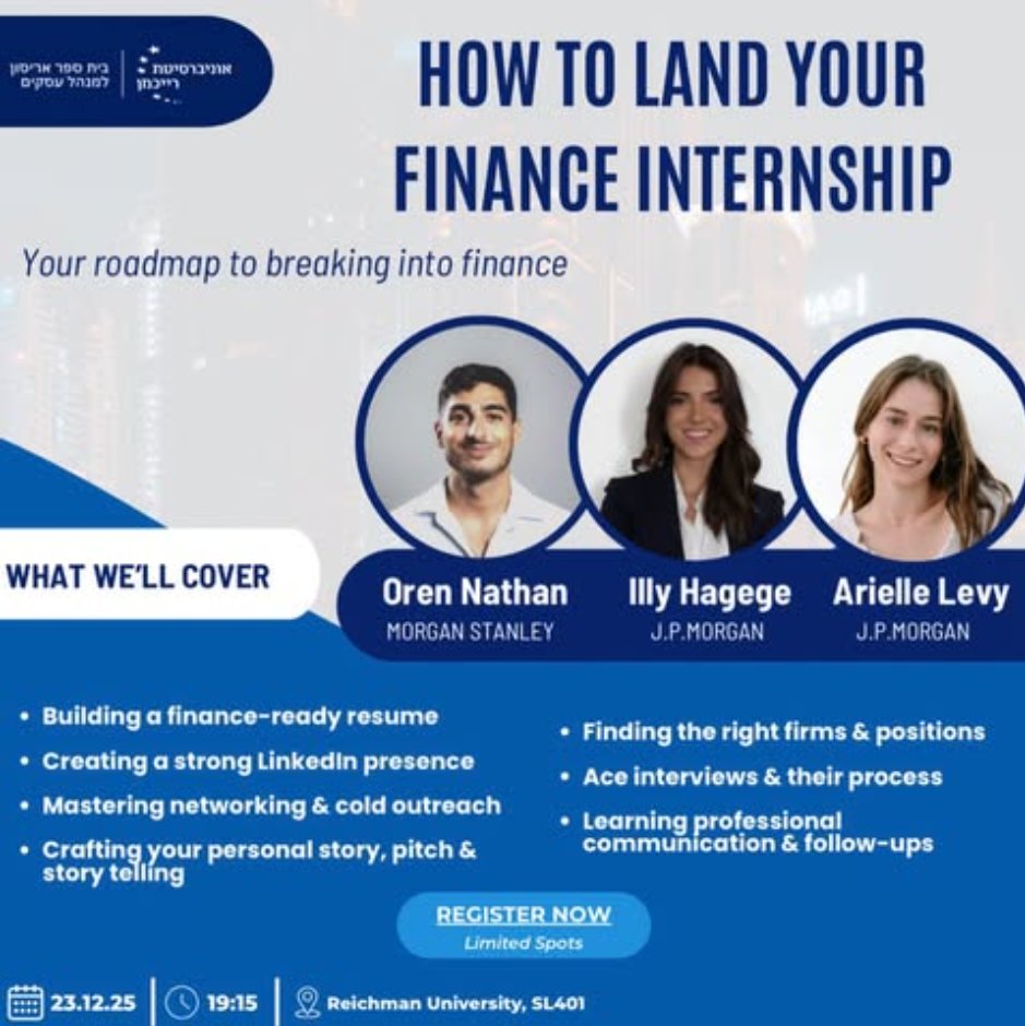 How to Land Your Finance Internship