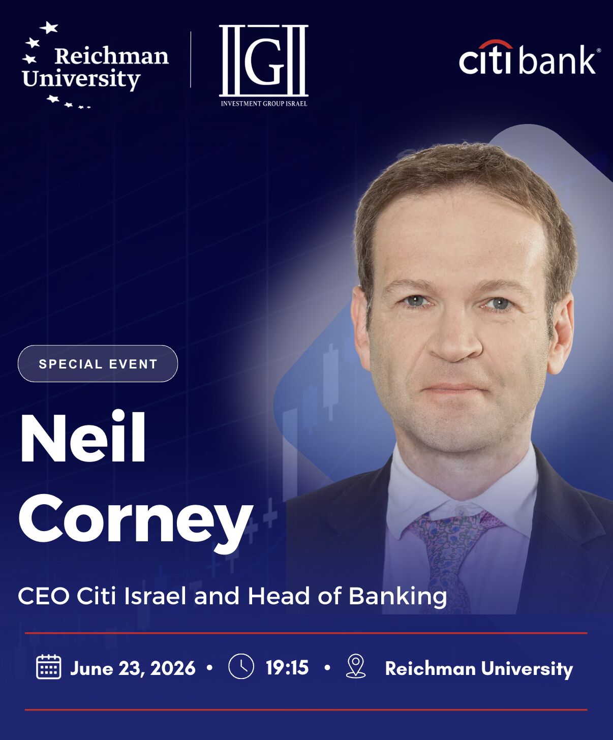 Special Event — Neil Corney, CEO Citi Israel